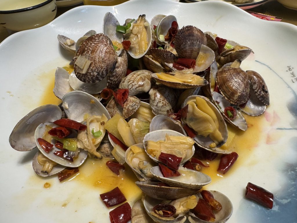 이씨거타당의 조개볶음