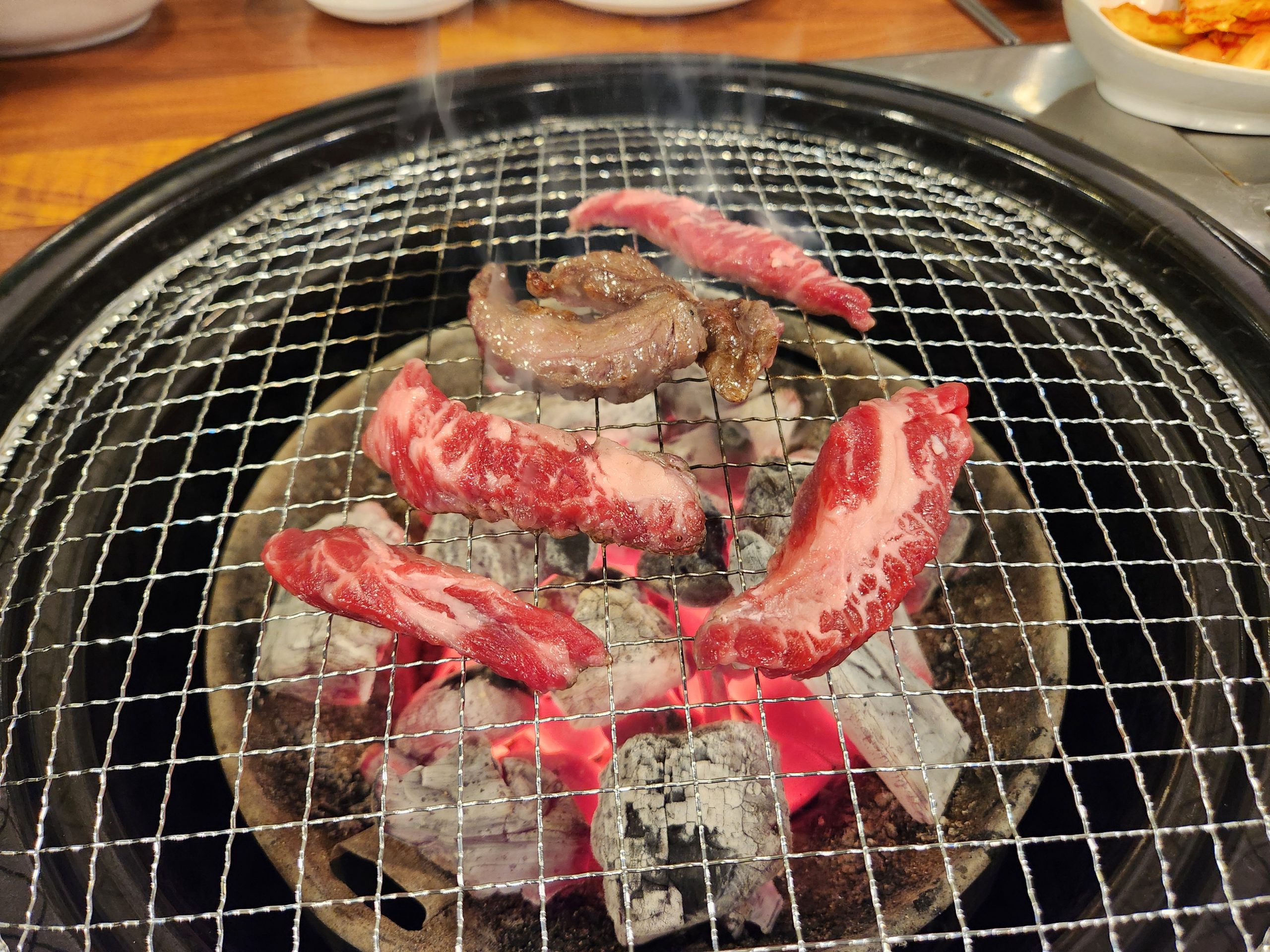 굴포천역 가성비 소고기 감동정육식당 소갈비 숯불 불판