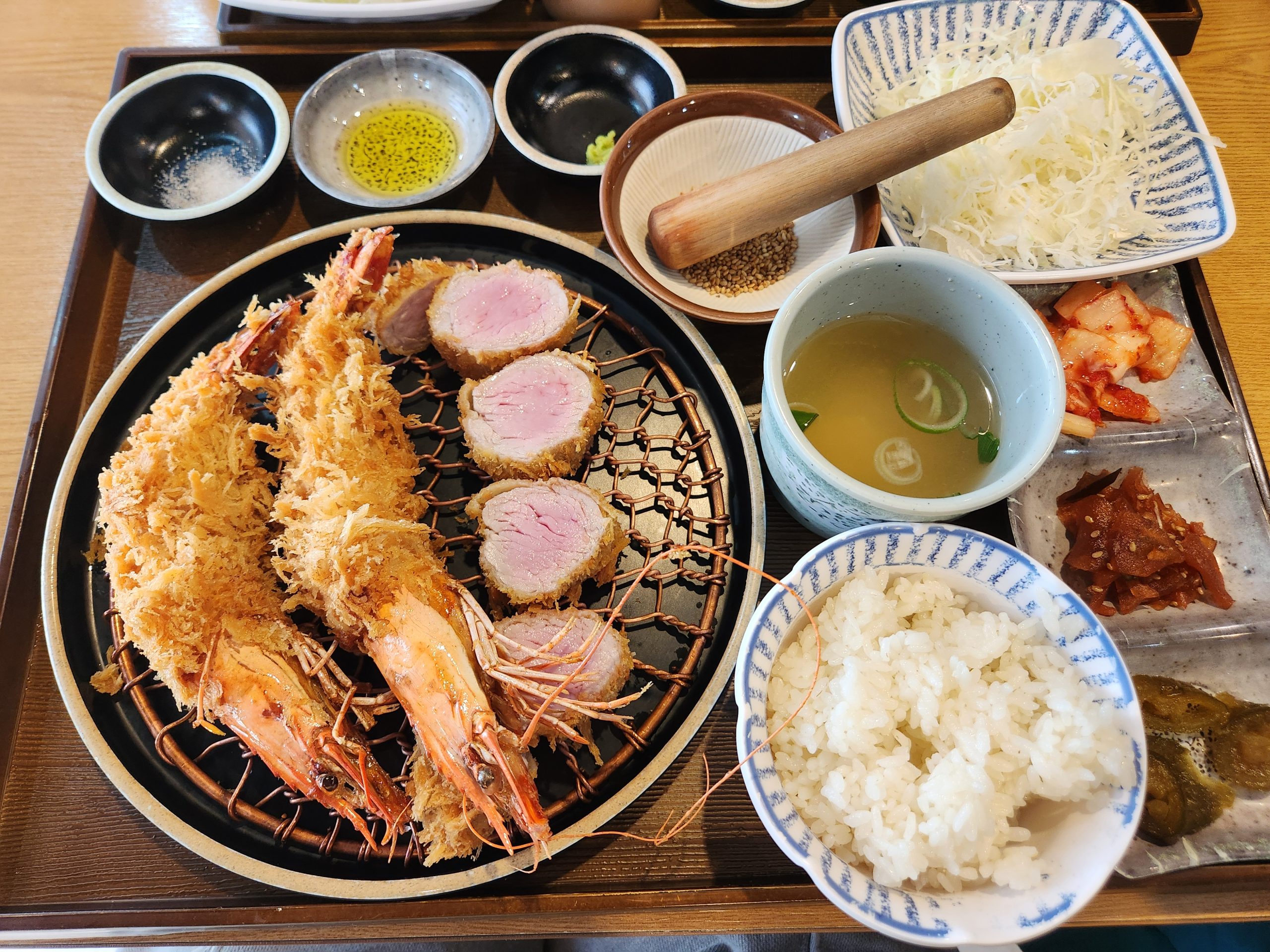 인천 모래내시장 돈나리 새우 히레 돈까스