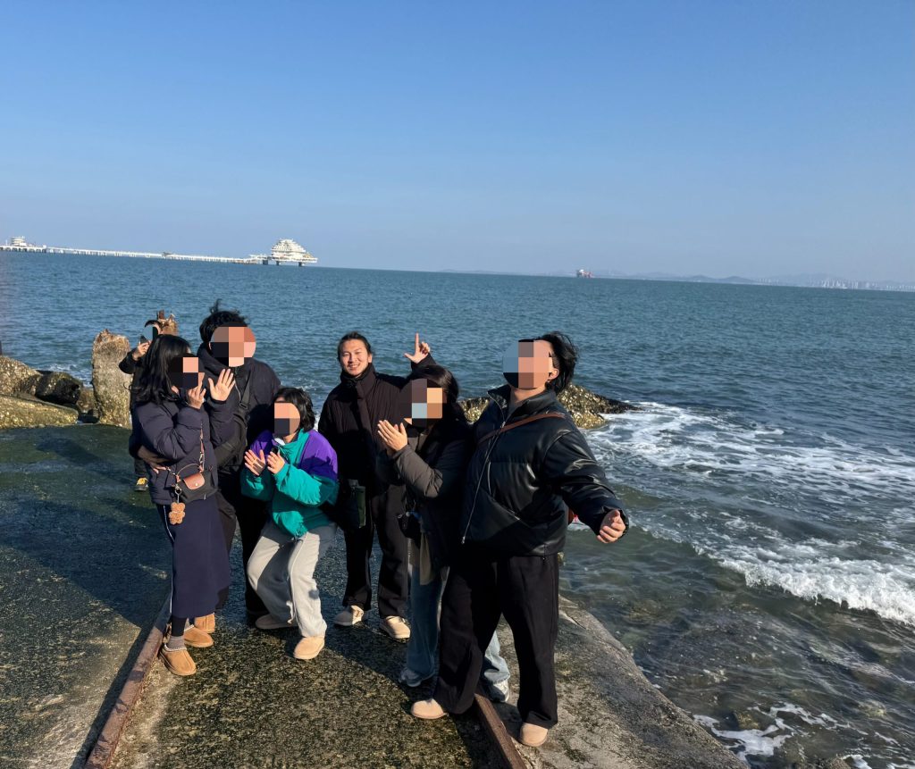 연태 어인부두 센과치히로 철길에서 단체샷